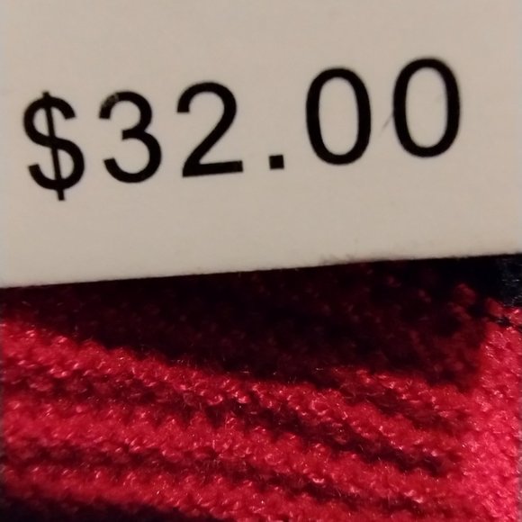 Long Top with black and red stripes. BNWT - Picture 6 of 6